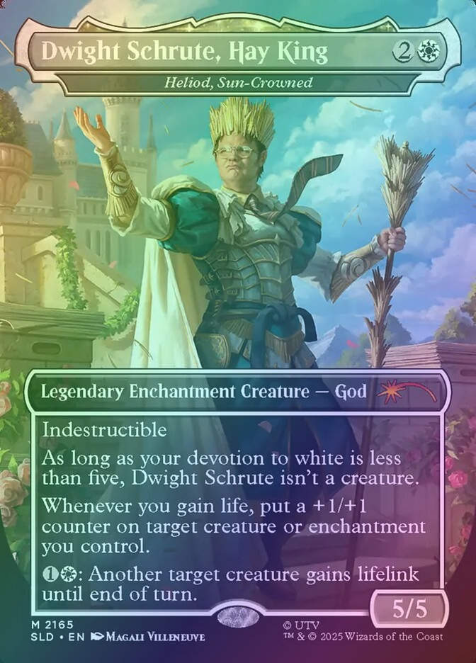 Heliod, Sun-Crowned (SLD) (2165) / Borderless / Foil