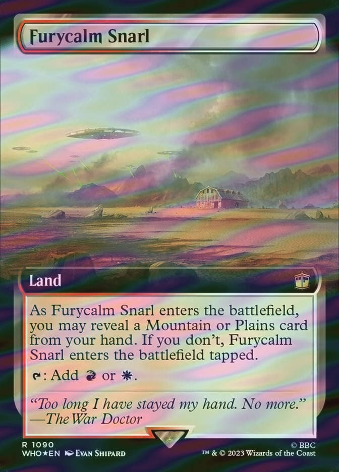 Furycalm Snarl (WHO) (1090) / Extended Art / Surge Foil