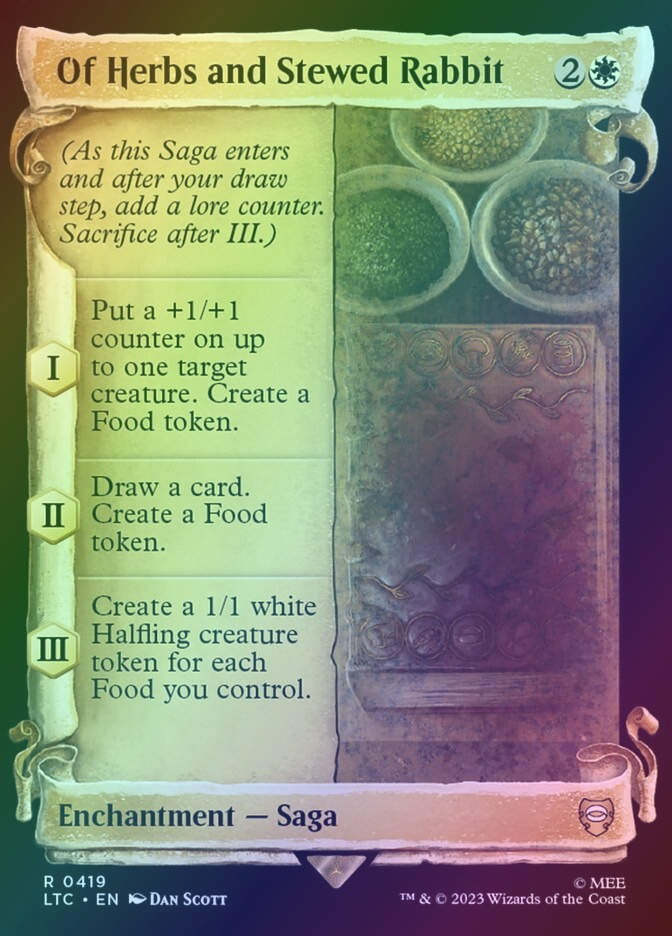 Of Herbs and Stewed Rabbit (LTC) (419) / Showcase / Foil