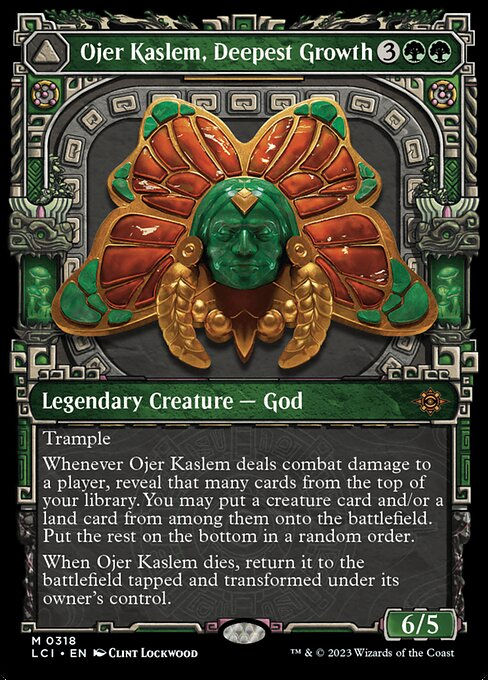 Ojer Kaslem, Deepest Growth // Temple of Cultivation (lci) / Showcase — cara 1 de 2