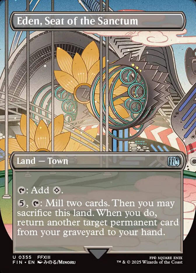 Eden, Seat of the Sanctum (FIN) (355) / Borderless