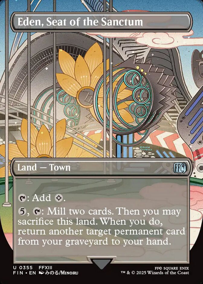 Eden, Seat of the Sanctum (FIN) (355) / Borderless