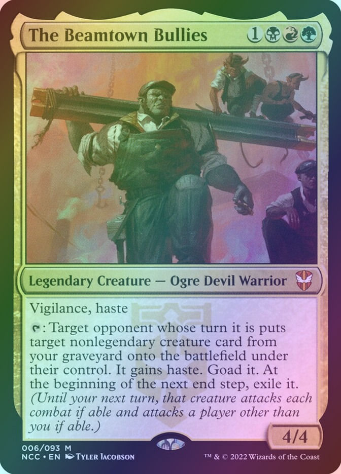 The Beamtown Bullies (NCC) (6) / Foil