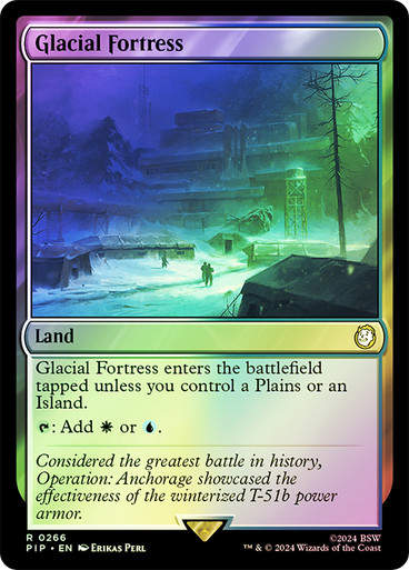 Glacial Fortress (pip) (266) / Foil