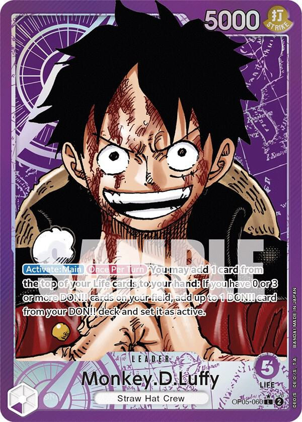 Monkey.D.Luffy (060) (Alternate Art) (OP05-060) / Foil