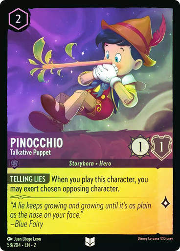 Pinocchio - Talkative Puppet (LOR_ROF) / Foil