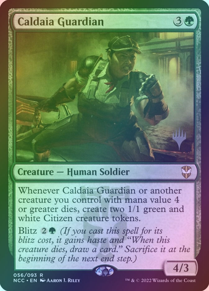 Caldaia Guardian (PNCC) (56p) / Foil