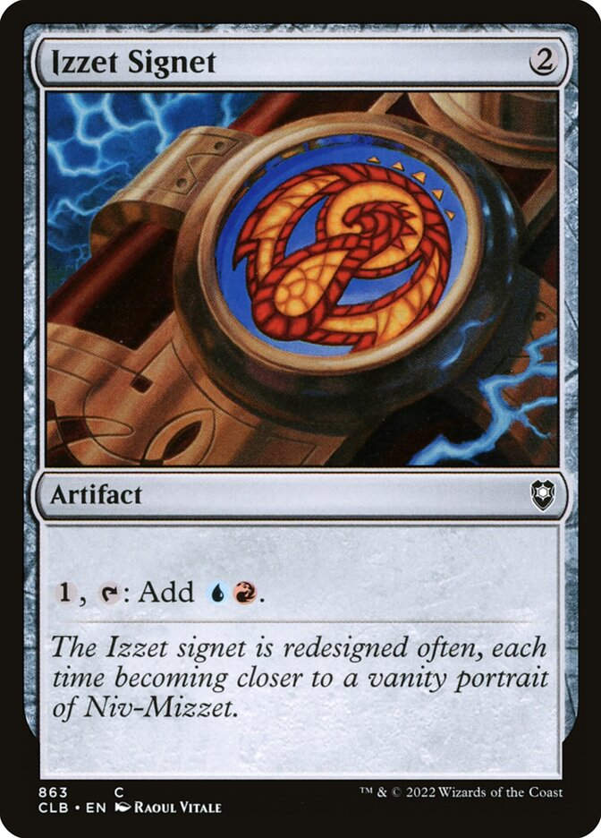 Izzet Signet (CLB) (863)