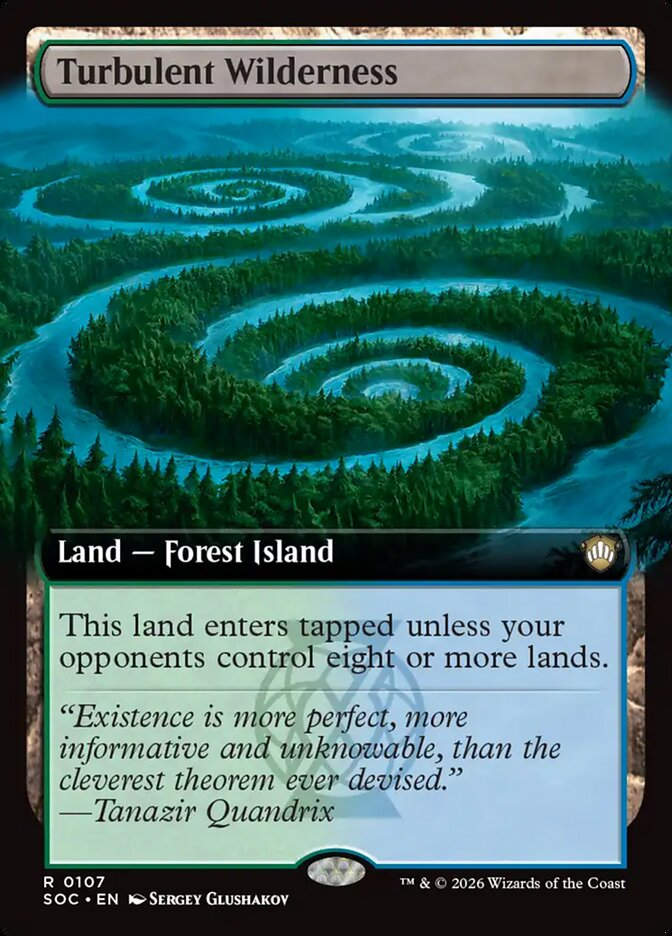 Turbulent Wilderness (SOC) (107) / Extended Art