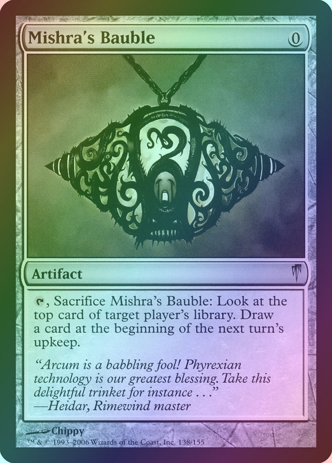Mishra's Bauble (CSP) (138) / Foil