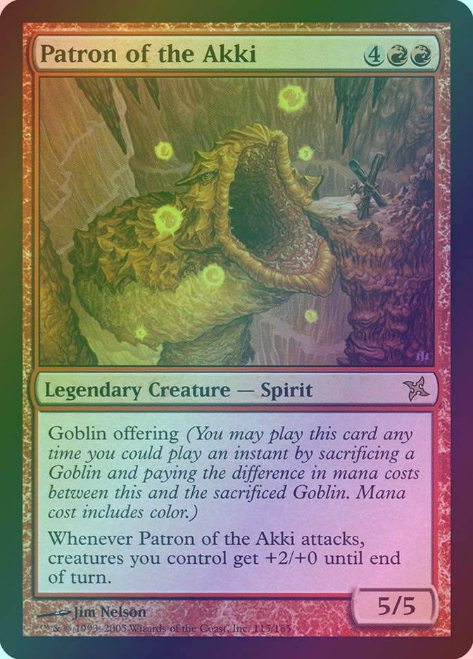 Patron of the Akki (BOK) (115) / Foil