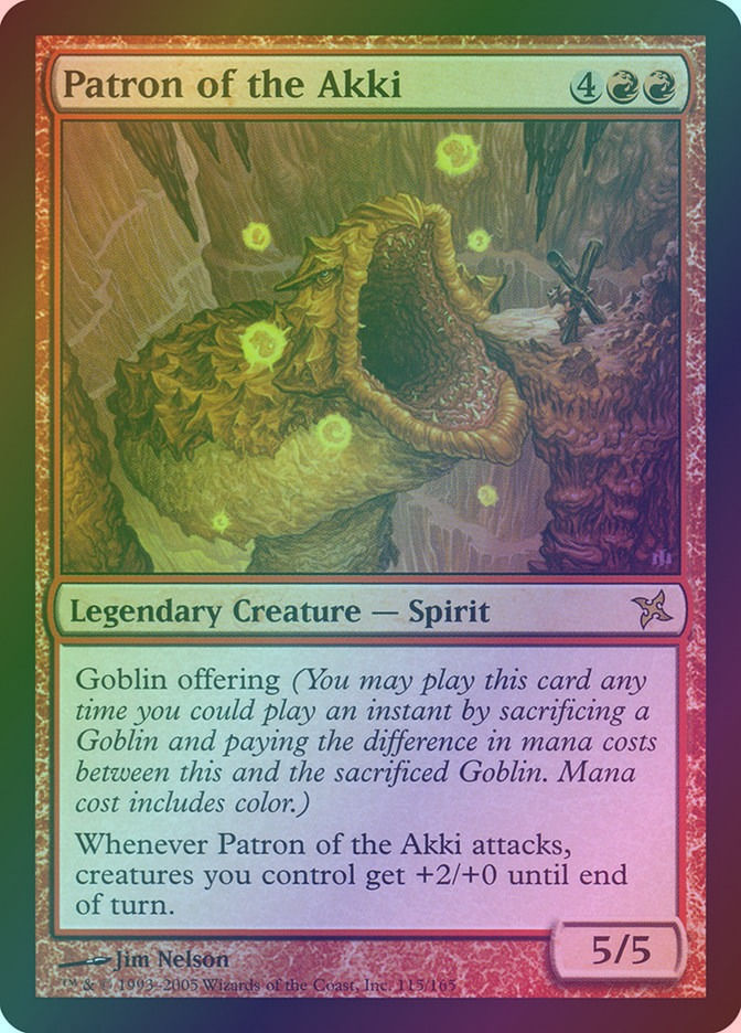 Patron of the Akki (BOK) (115) / Foil