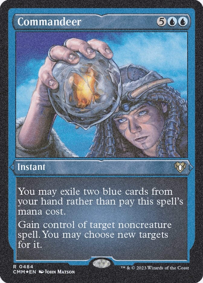 Commandeer (CMM) (484) / Foil Etched