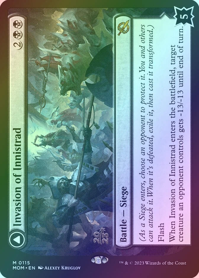 Invasion of Innistrad // Deluge of the Dead (PMOM) (115s) / Foil