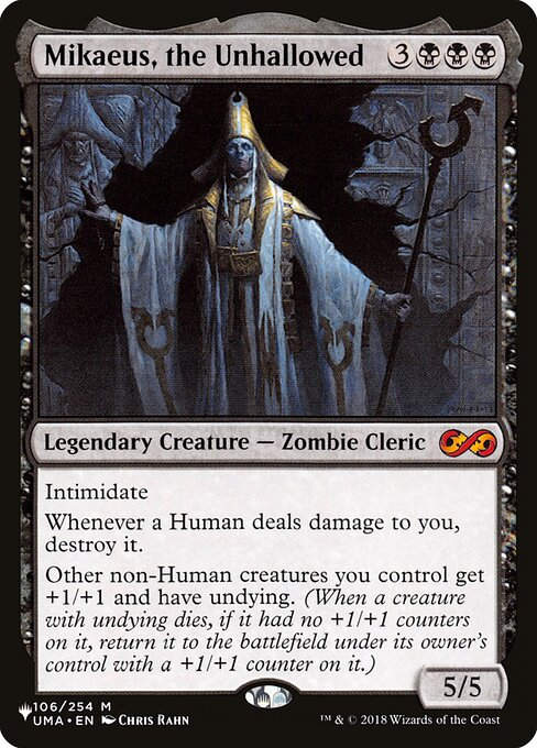 Mikaeus, the Unhallowed (PLST) (UMA-106)