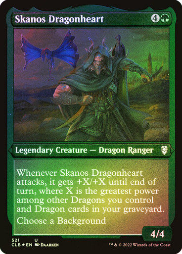 Skanos Dragonheart (CLB) / Foil-Etched