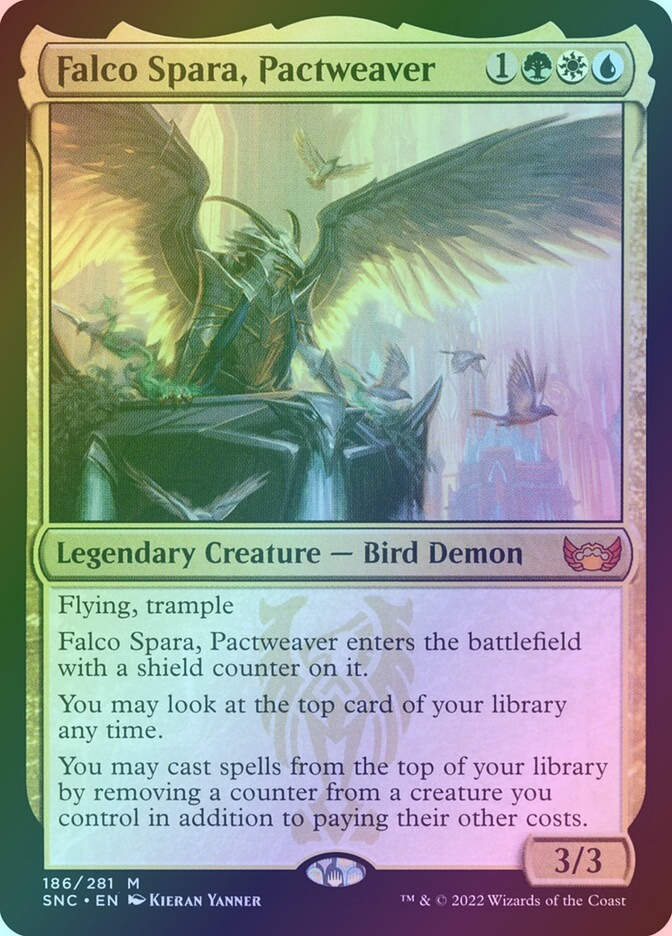 Falco Spara, Pactweaver (SNC) (186) / Foil