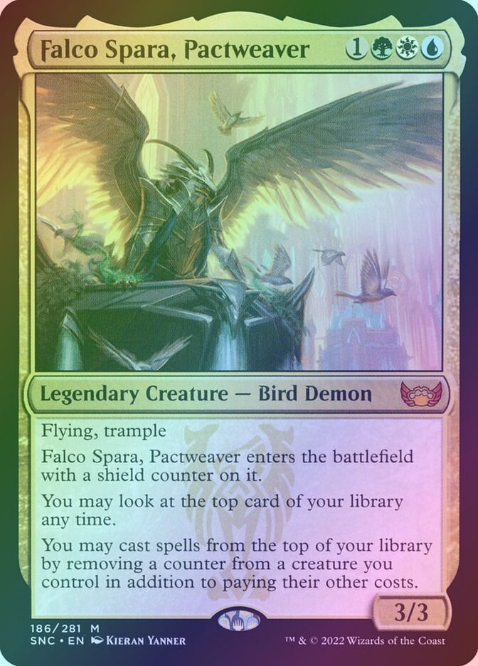Falco Spara, Pactweaver (SNC) (186) / Foil
