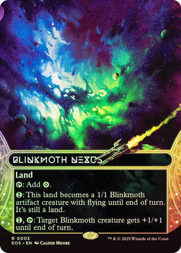 Blinkmoth Nexus (EOS) (3) / Borderless / Foil