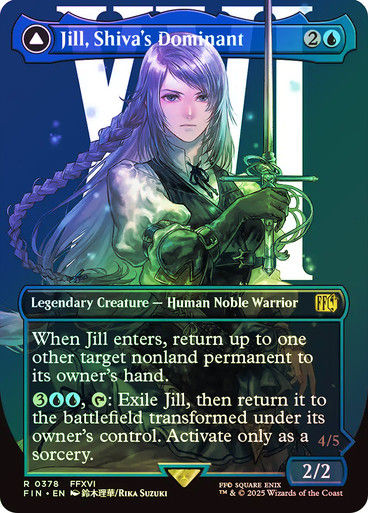 Jill, Shiva's Dominant // (FIN) (378) / Borderless / Foil