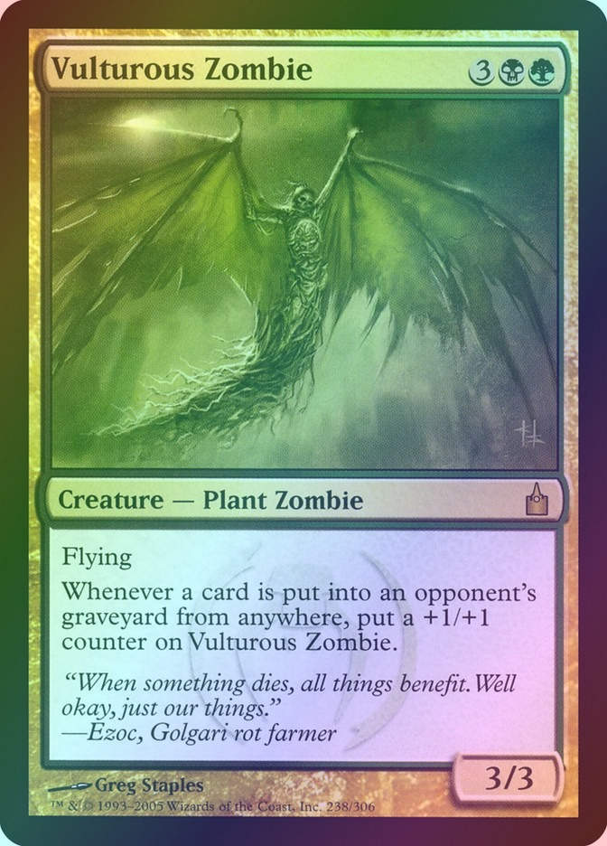 Vulturous Zombie (RAV) (238) / Foil