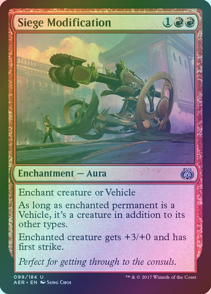 Siege Modification (AER) (99) / Foil