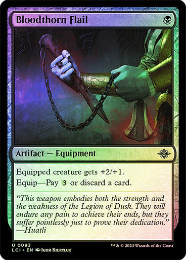 Bloodthorn Flail (lci) / Foil