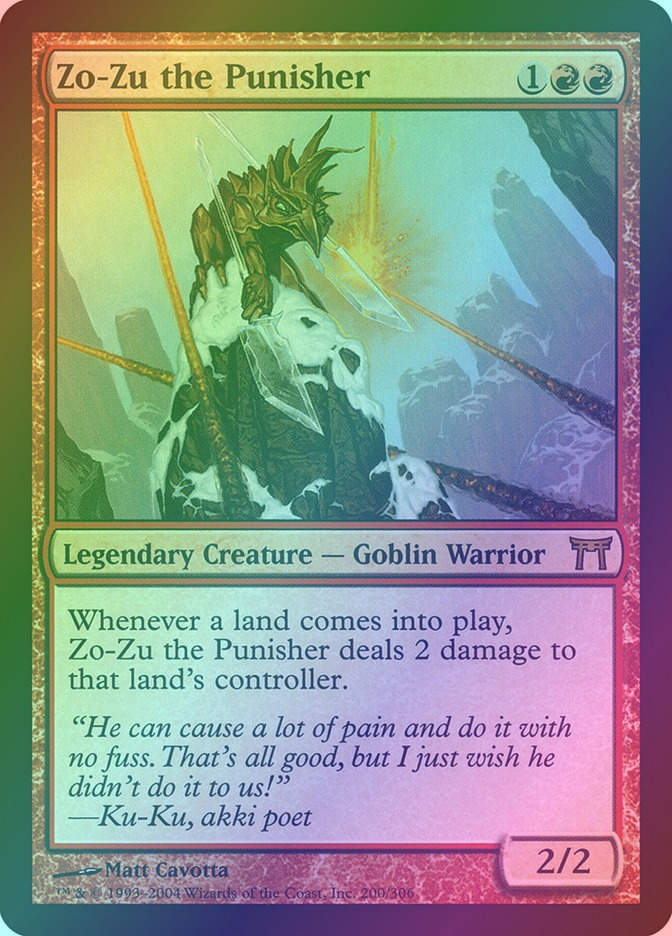 Zo-Zu the Punisher (CHK) (200) / Foil