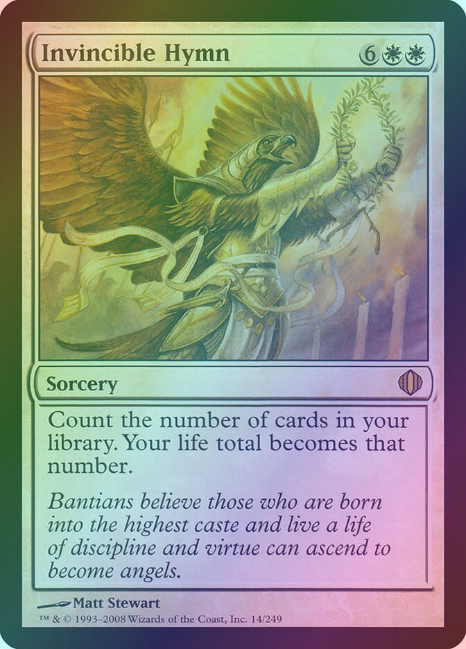 Invincible Hymn (ALA) (14) / Foil