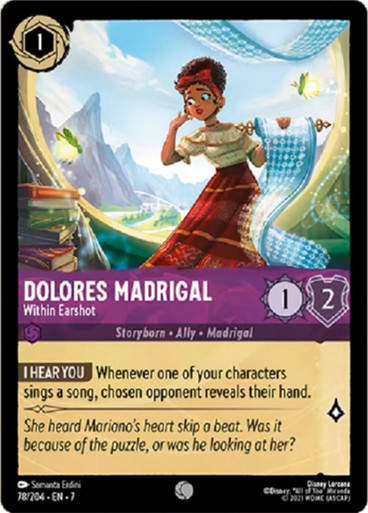 Dolores Madrigal - Within Earshot (LOR_ARC)