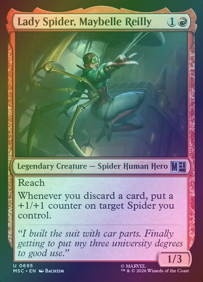 Lady Spider, Maybelle Reilly (MSC) (695) / Foil