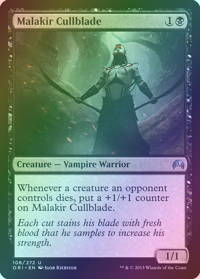 Malakir Cullblade (ORI) (108) / Foil