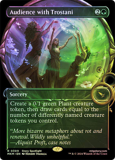 Audience with Trostani (mkm) (309) / Showcase Foil
