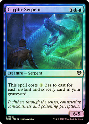 Cryptic Serpent (cmm) / Foil