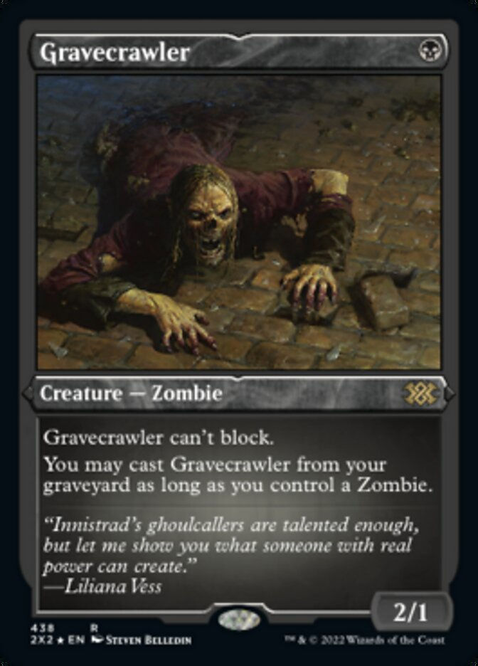 Gravecrawler (2X2) / Etched Foil