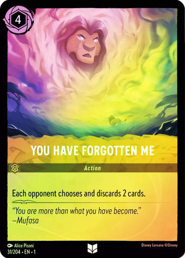 You Have Forgotten Me (LOR_TFC) / Foil