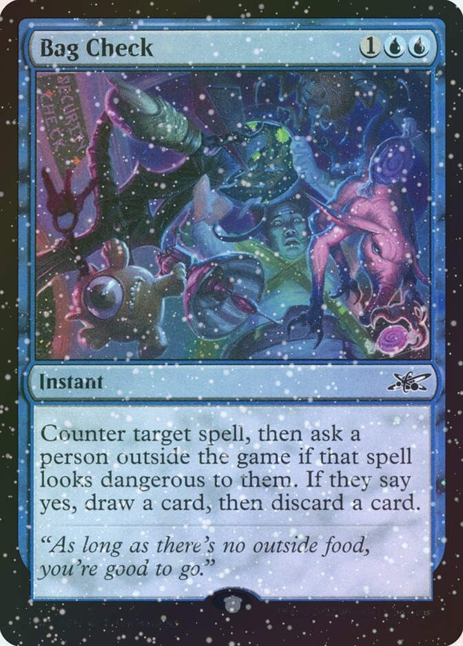 Bag Check (UNF) (322) / Galaxy Foil