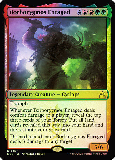 Borborygmos Enraged (rvr) (167) / Foil