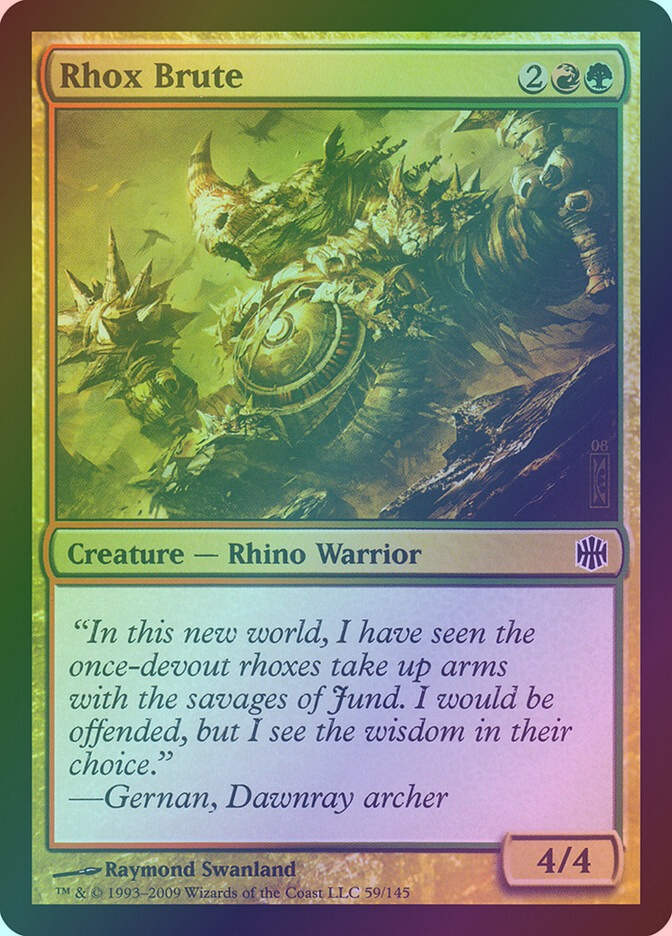 Rhox Brute (ARB) (59) / Foil