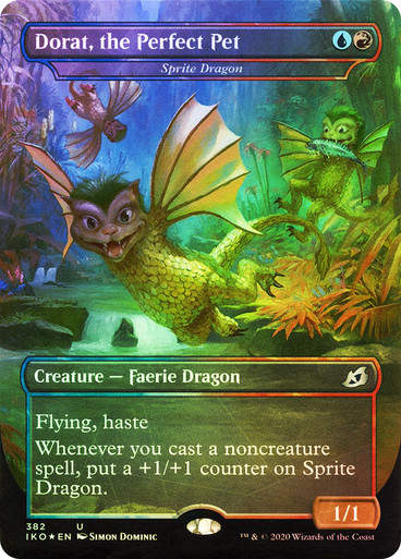 Sprite Dragon (IKO) (382) / Borderless / Foil