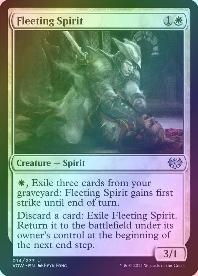 Fleeting Spirit (VOW) (14) / Foil