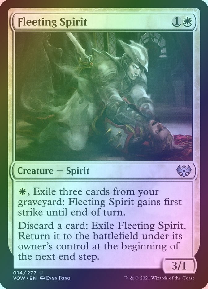 Fleeting Spirit (VOW) (14) / Foil