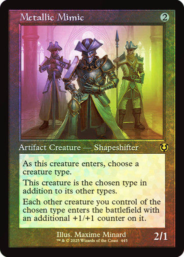 Metallic Mimic (INR) (445) / Foil Retro