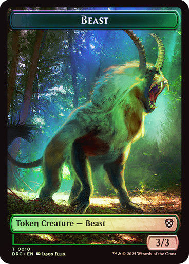 Beast Green Beast Colorless // Beast T11 (TDRC) / Foil — cara 1 de 2