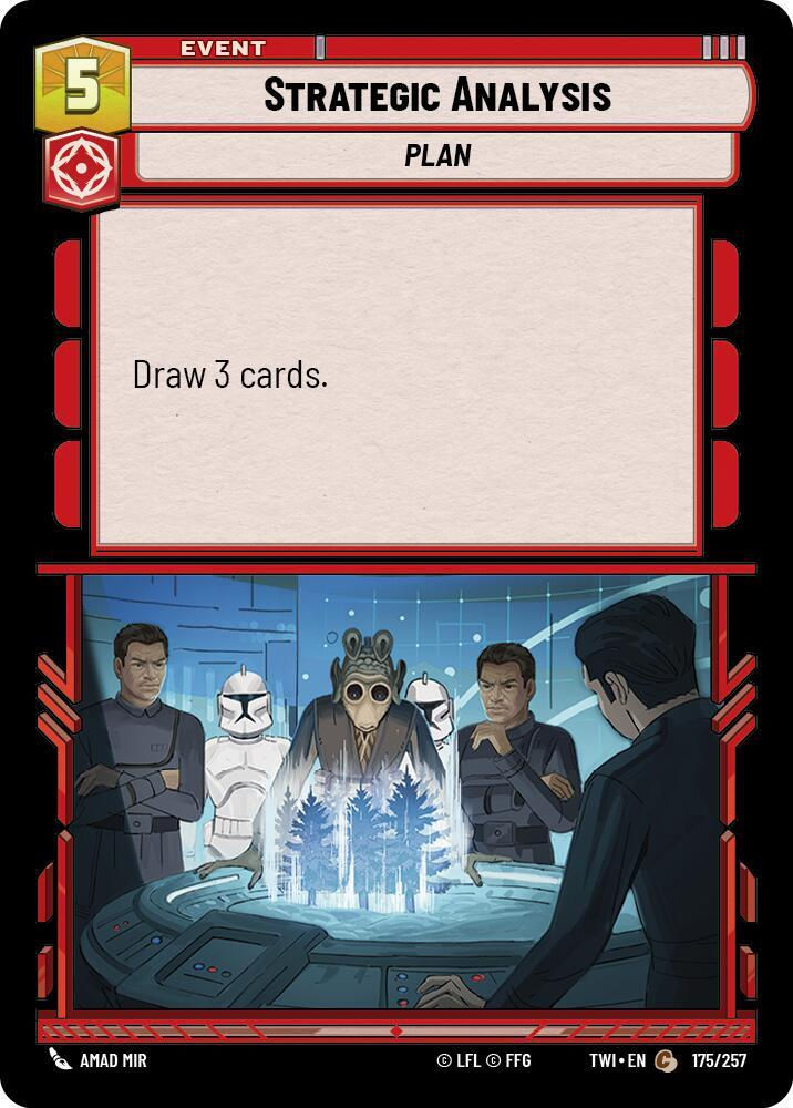 Strategic Analysis (TWI) (175/257) / Foil