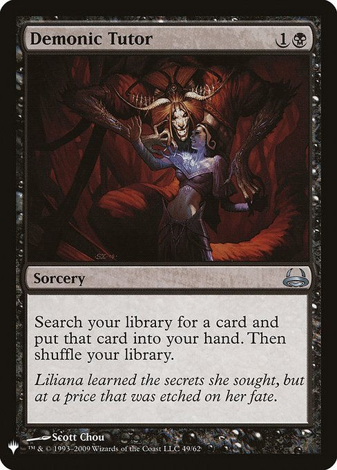 Demonic Tutor (PLST) (DDC-49)