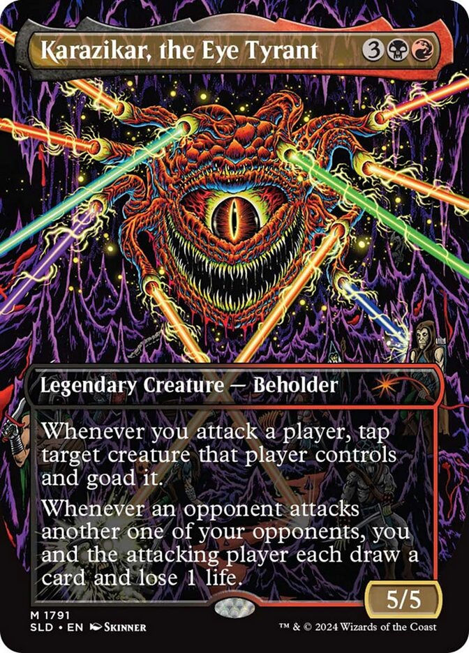 Karazikar, the Eye Tyrant (SLD) (1791) / Borderless