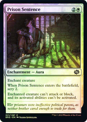Prison Sentence (BRO) / Foil