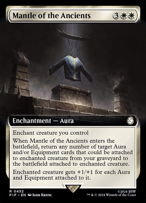 Mantle of the Ancients (pip) (452) / Extended Art