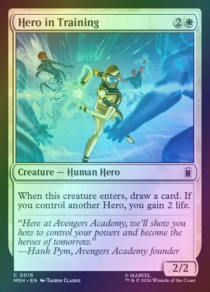 Hero in Training (MSH) (16) / Foil